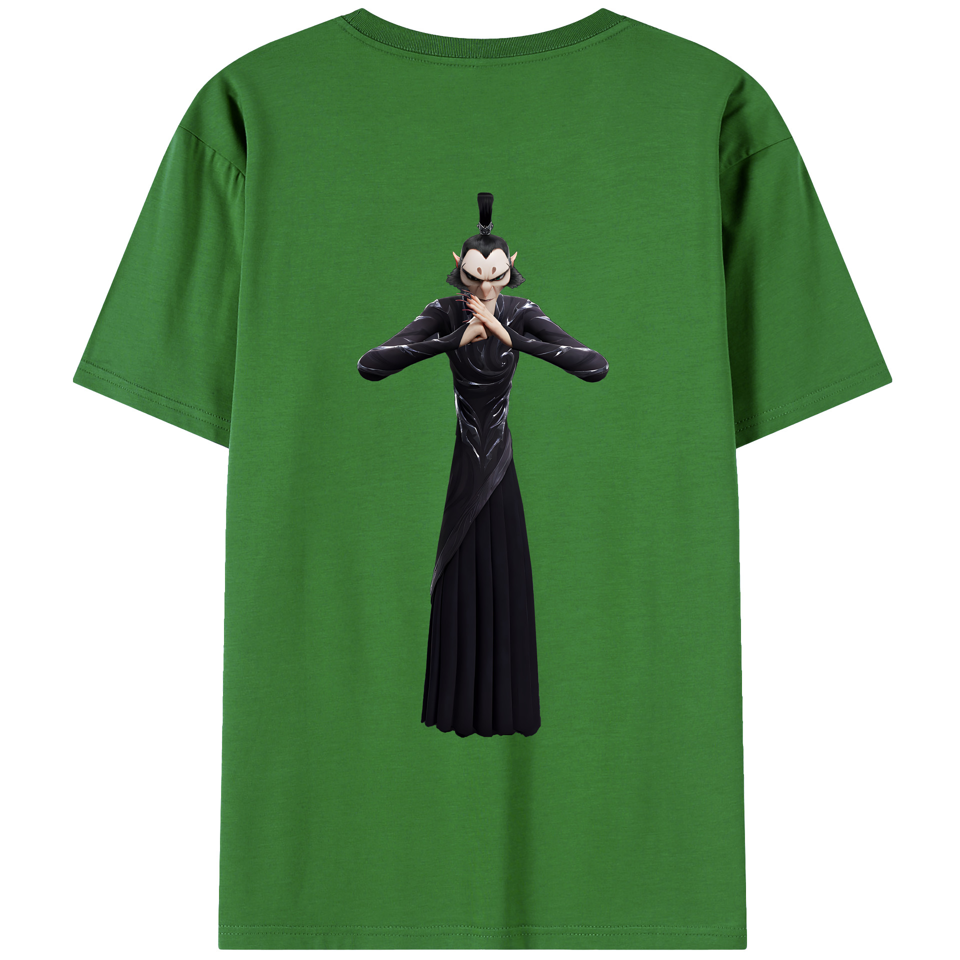 （画像用） Ne Zha 2 ナタ 魔童の大暴れ レディース半袖Tシャツ(バックプリント)